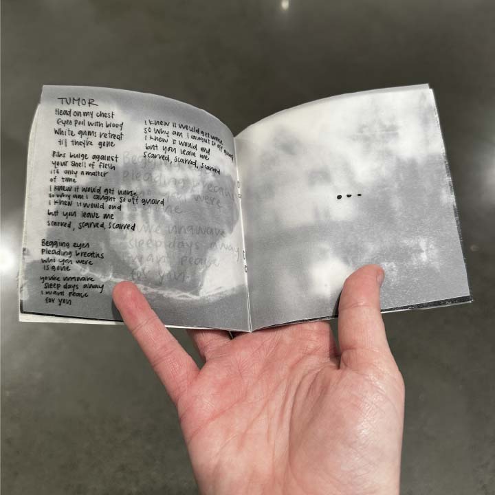 Open CD booklet