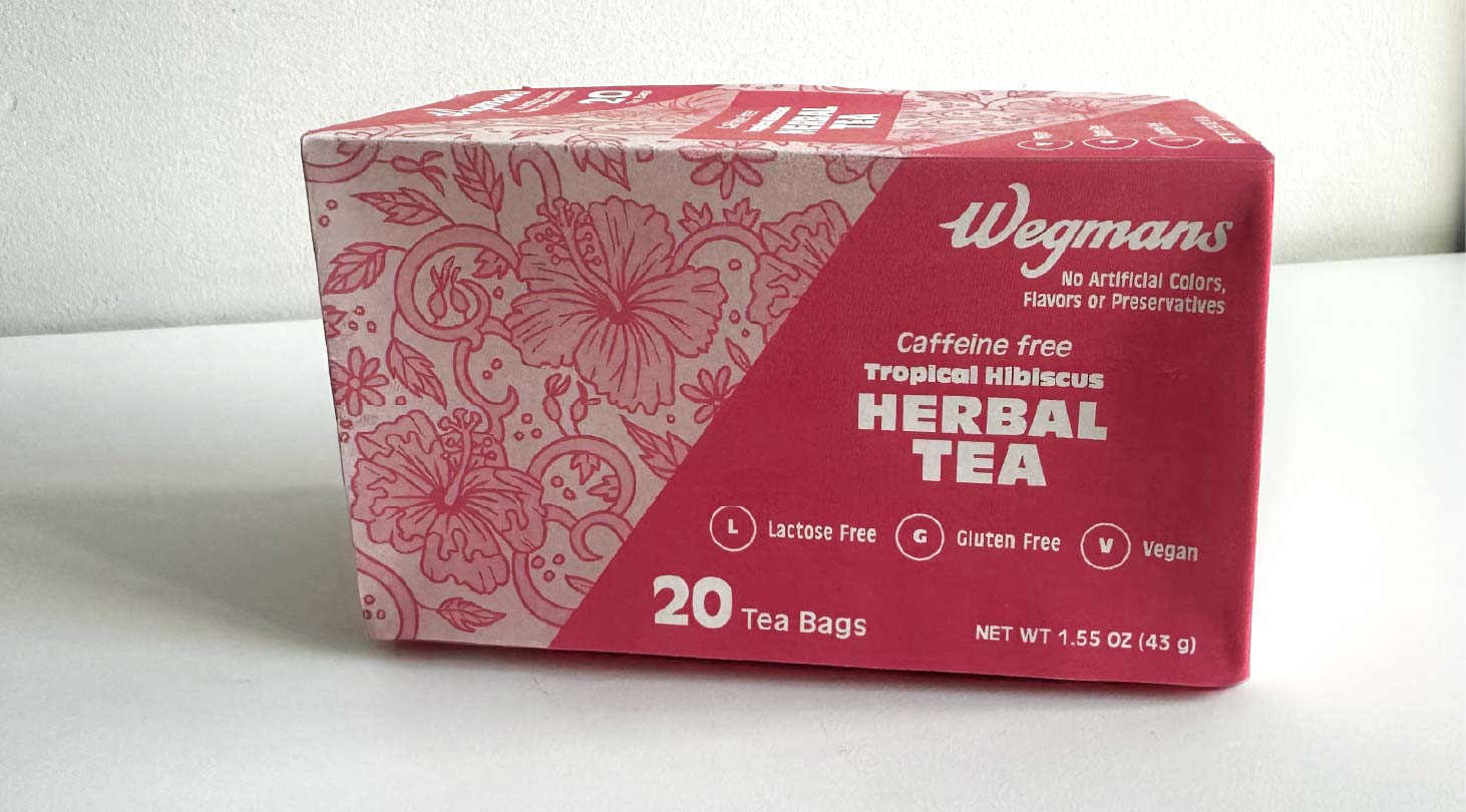 Herbal Tea box side